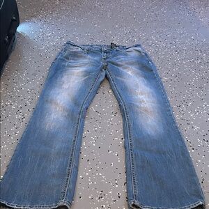Wishful Park Men's Relaxed Blue Jeans